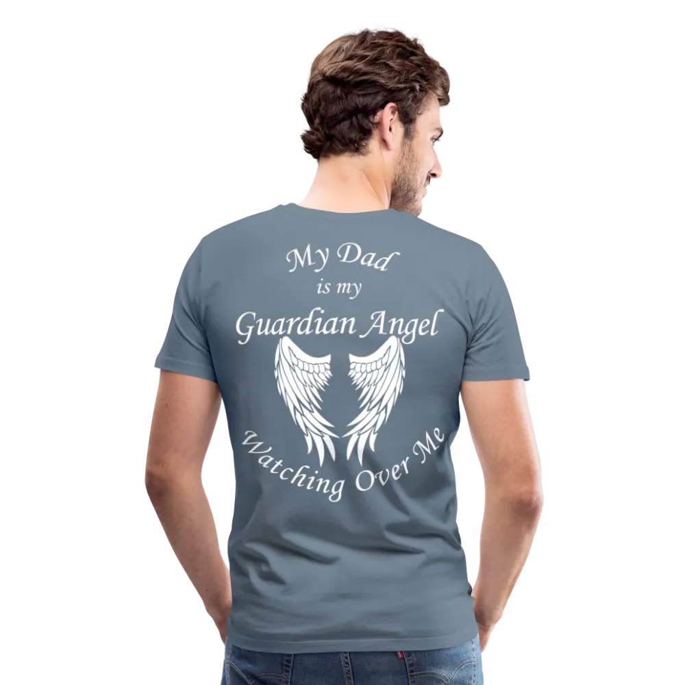 Dad Guardian Angel Men's Premium T-Shirt (CK3549)
