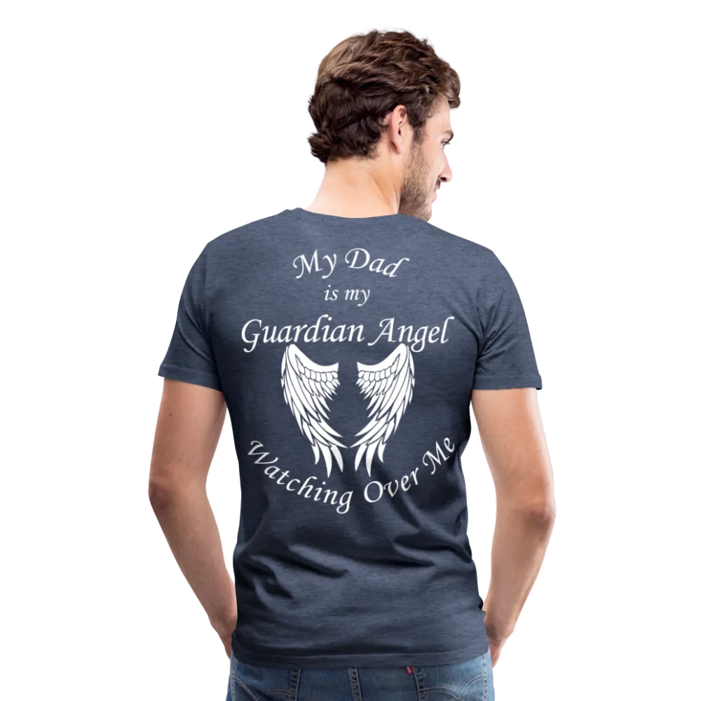 Dad Guardian Angel Men's Premium T-Shirt (CK3549)