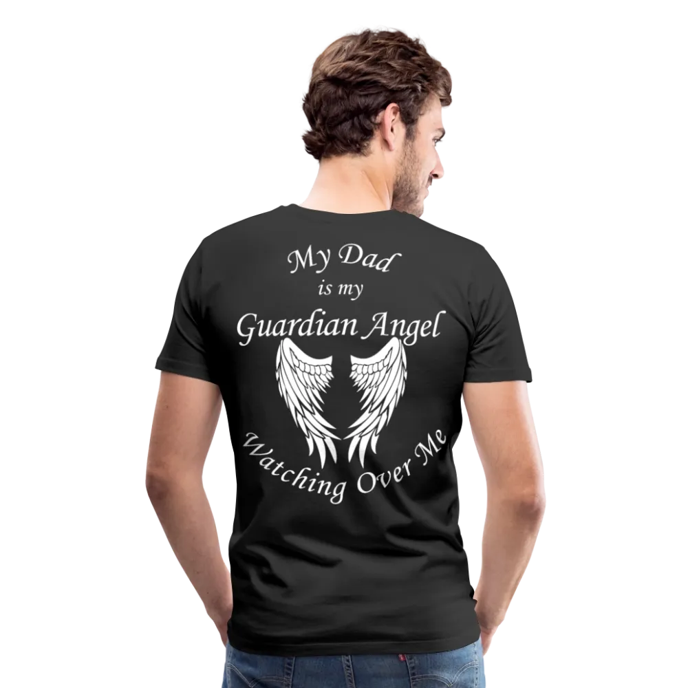Dad Guardian Angel Men's Premium T-Shirt (CK3549)