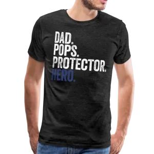 Dad Pops Protector Hero Men's Premium T-Shirt
