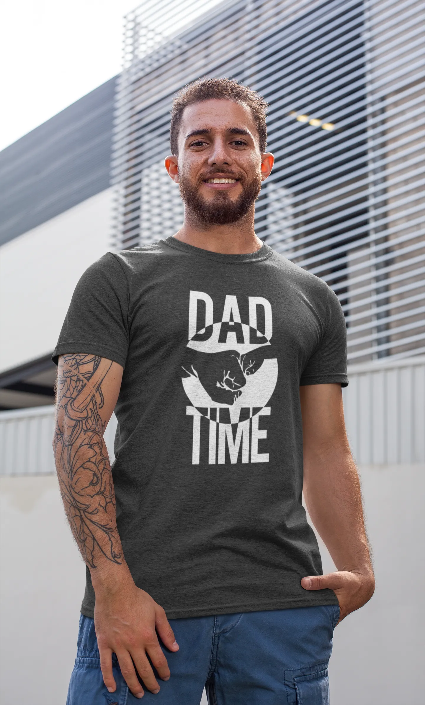 Dad Time: Fist Bump Tee