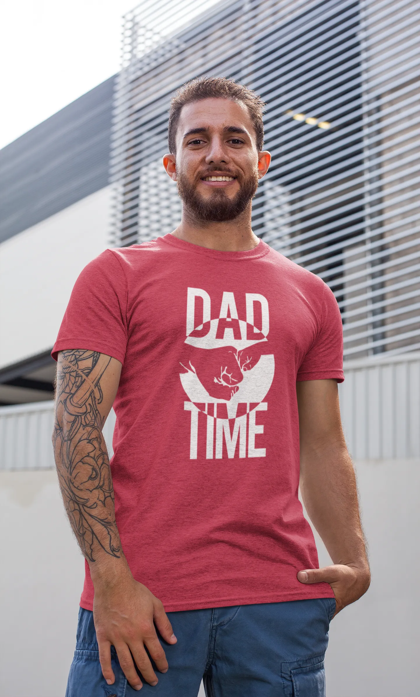 Dad Time: Fist Bump Tee