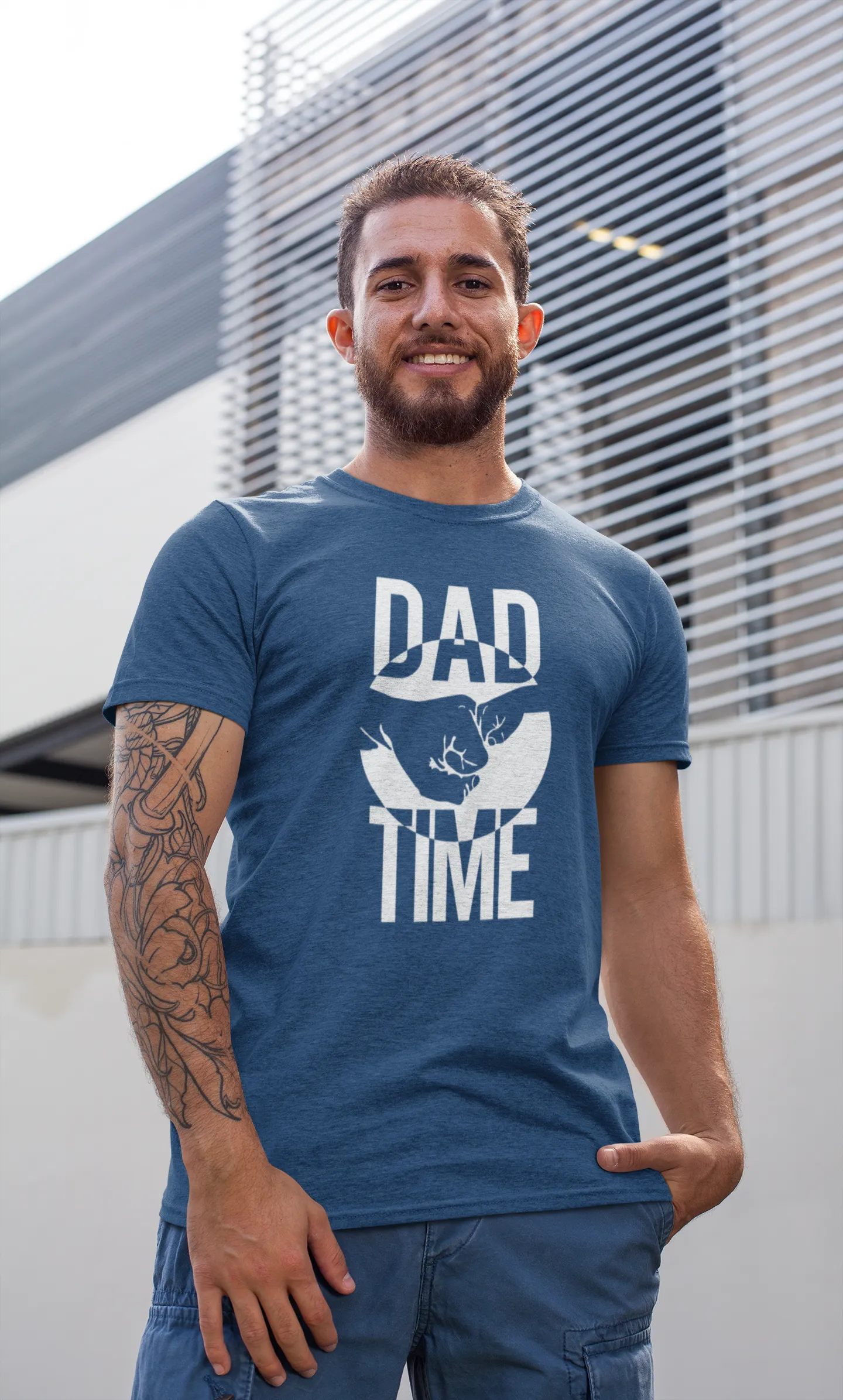 Dad Time: Fist Bump Tee