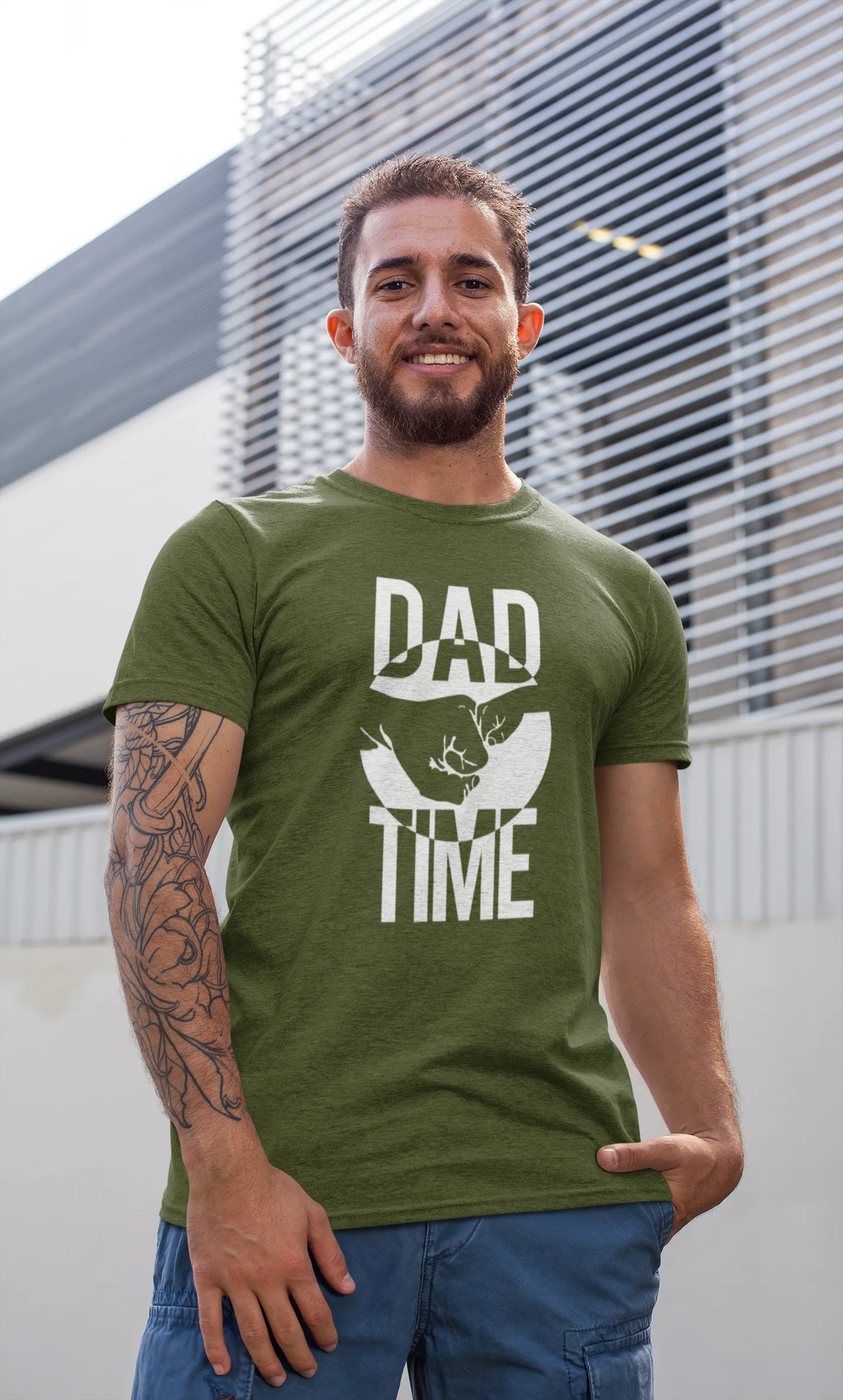 Dad Time: Fist Bump Tee