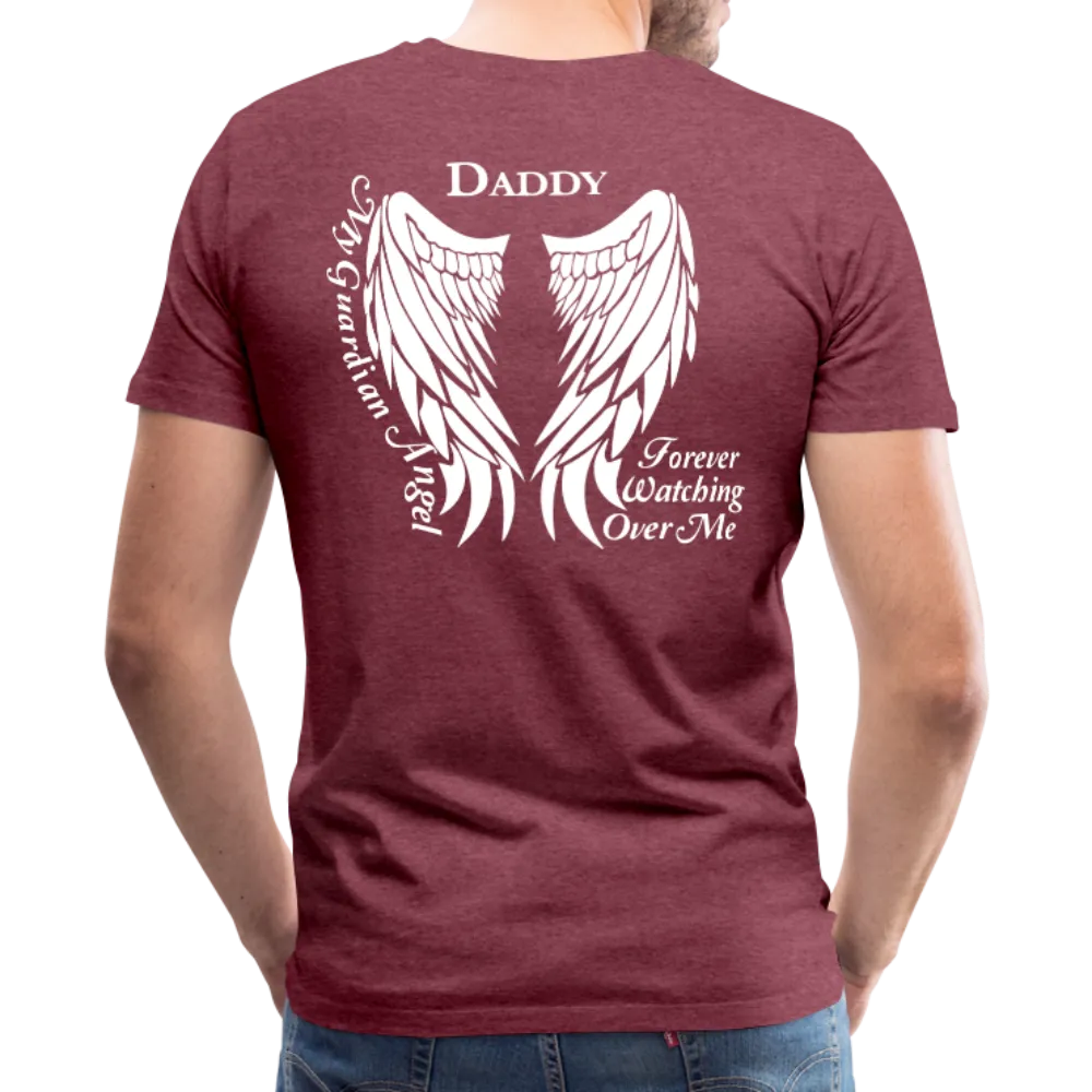Daddy Guardian Angel Men's Premium T-Shirt (CK1479)