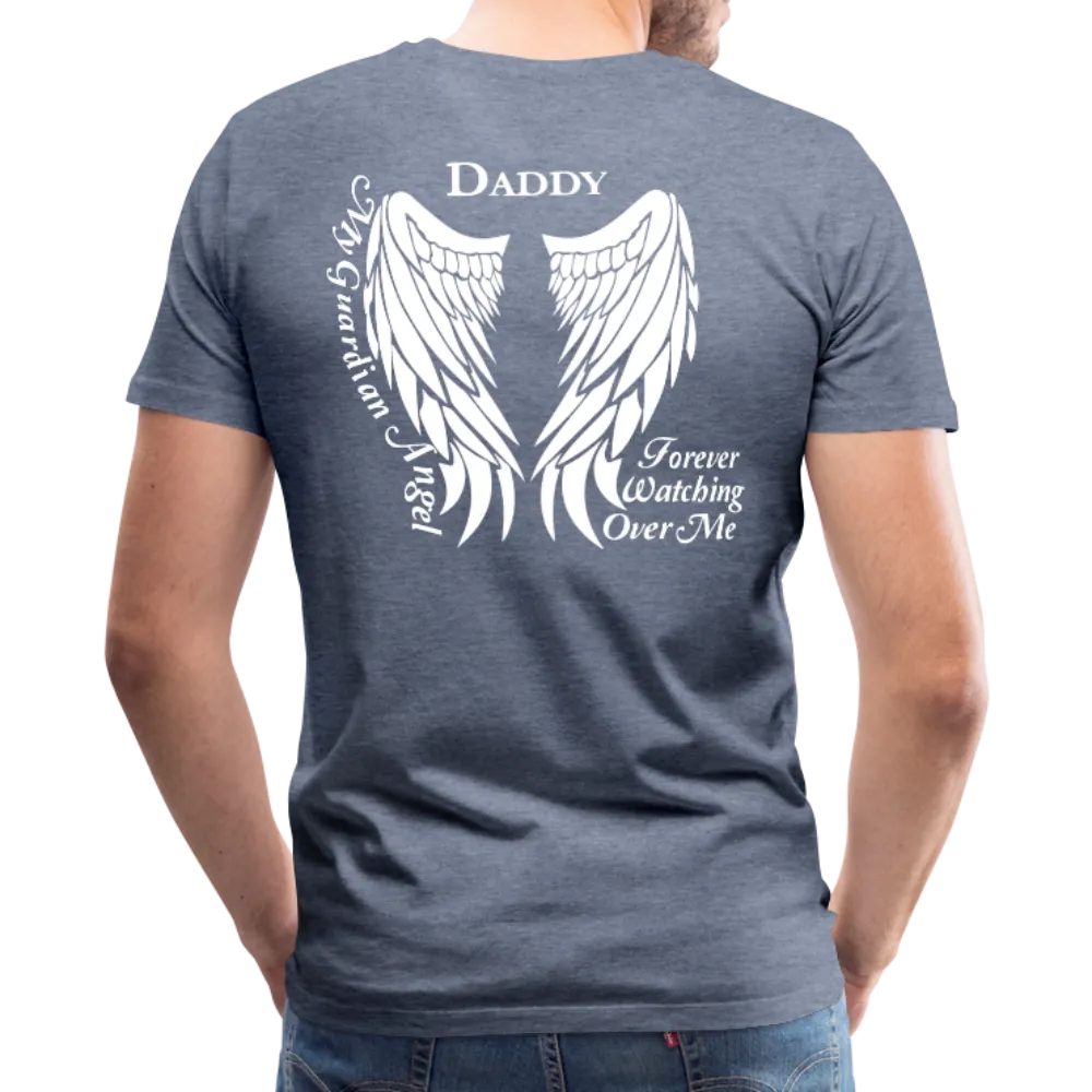 Daddy Guardian Angel Men's Premium T-Shirt (CK1479)