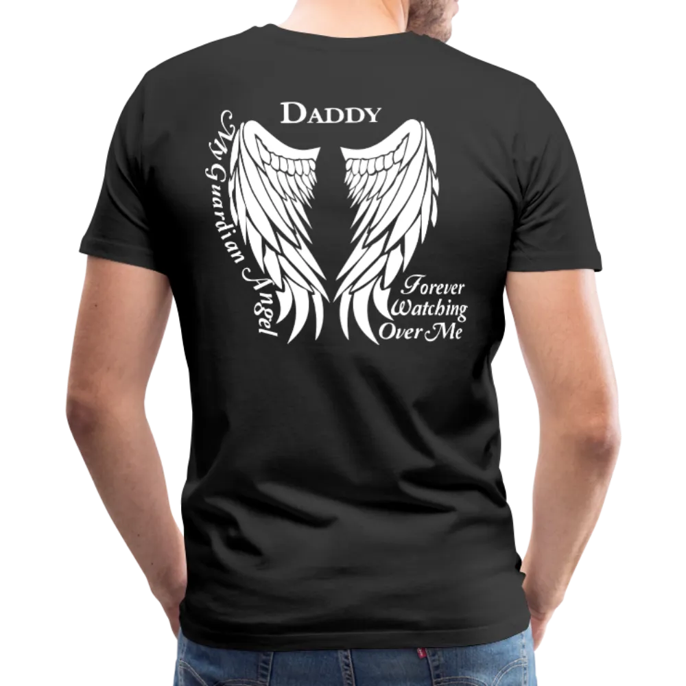 Daddy Guardian Angel Men's Premium T-Shirt (CK1479)