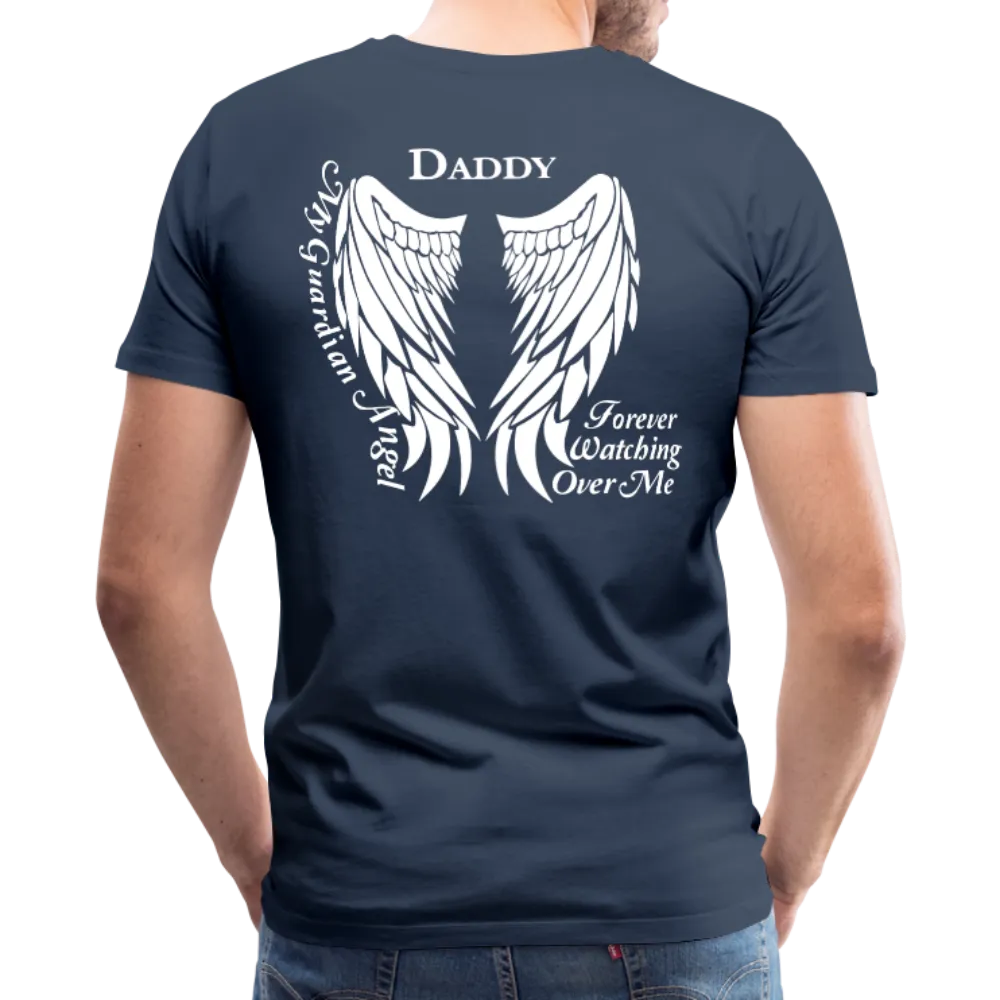 Daddy Guardian Angel Men's Premium T-Shirt (CK1479)