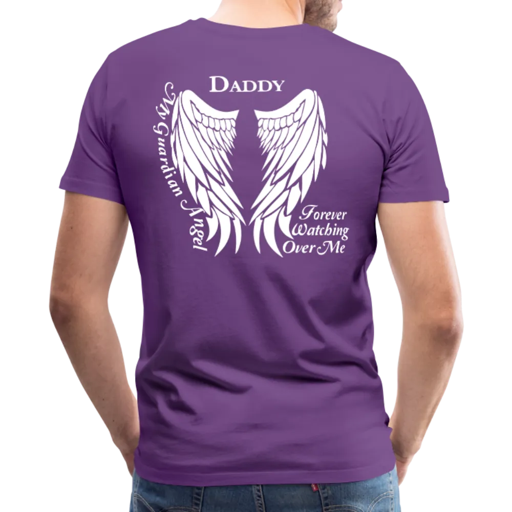 Daddy Guardian Angel Men's Premium T-Shirt (CK1479)