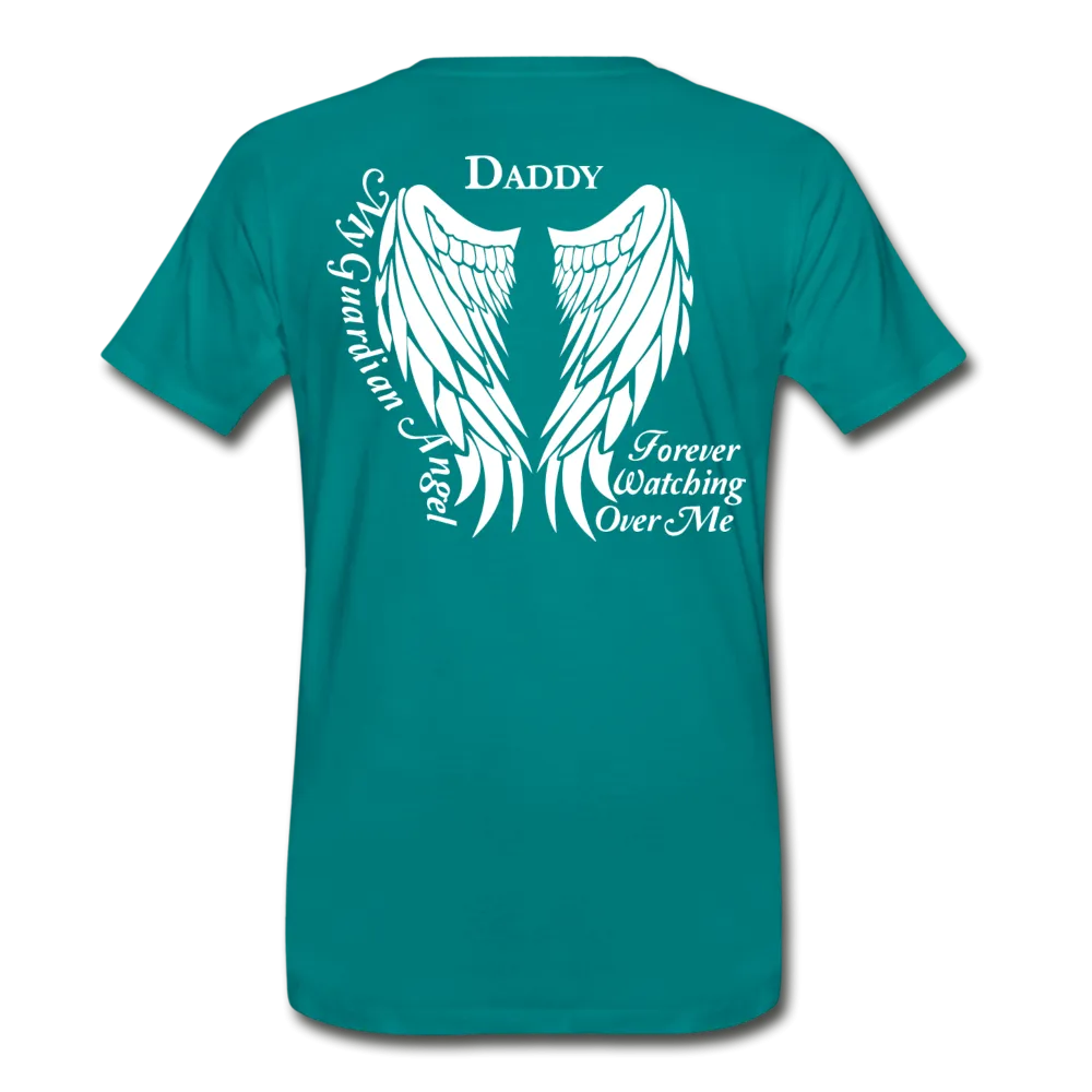 Daddy Guardian Angel Men's Premium T-Shirt (CK1479)