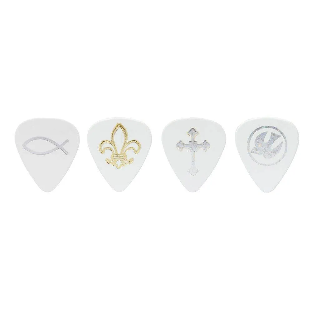 D'Andrea 351 Cool Plecs Christian Pick Pack ~ Heavy ~ 12 Assorted Picks
