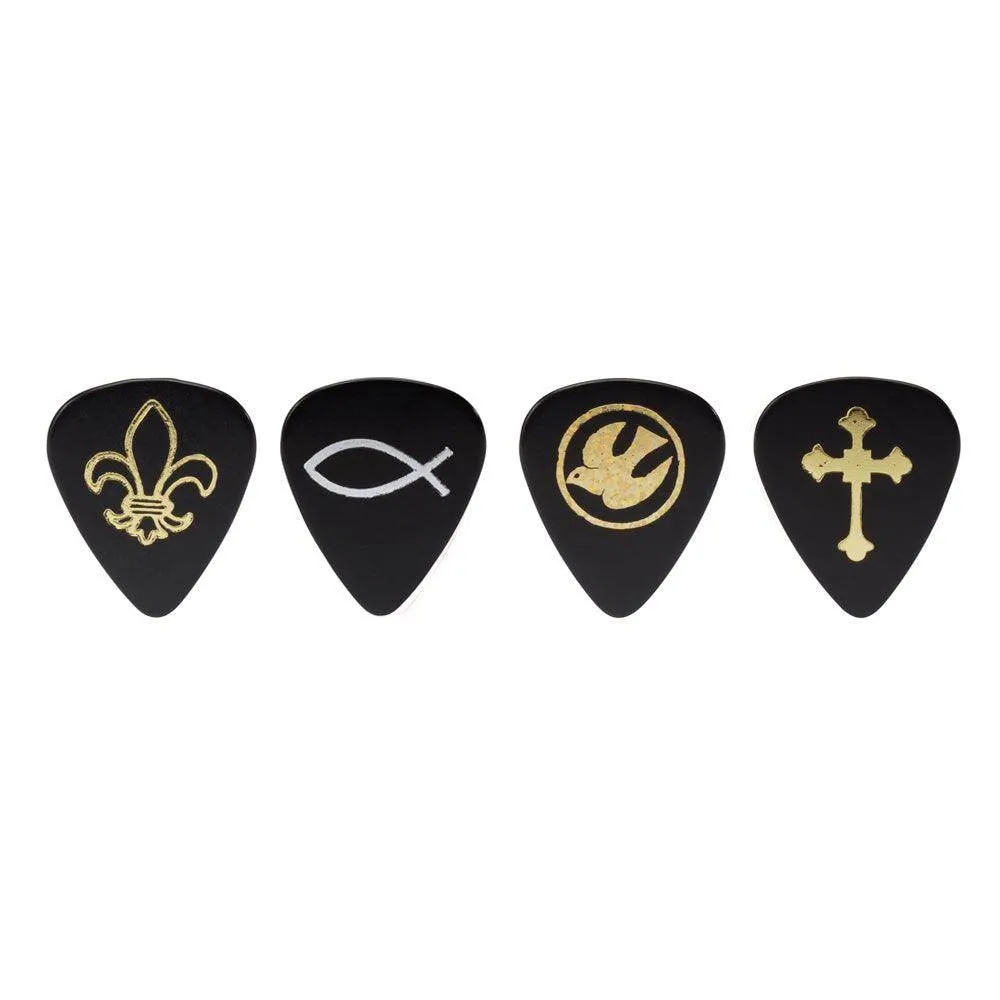 D'Andrea 351 Cool Plecs Christian Pick Pack ~ Heavy ~ 12 Assorted Picks