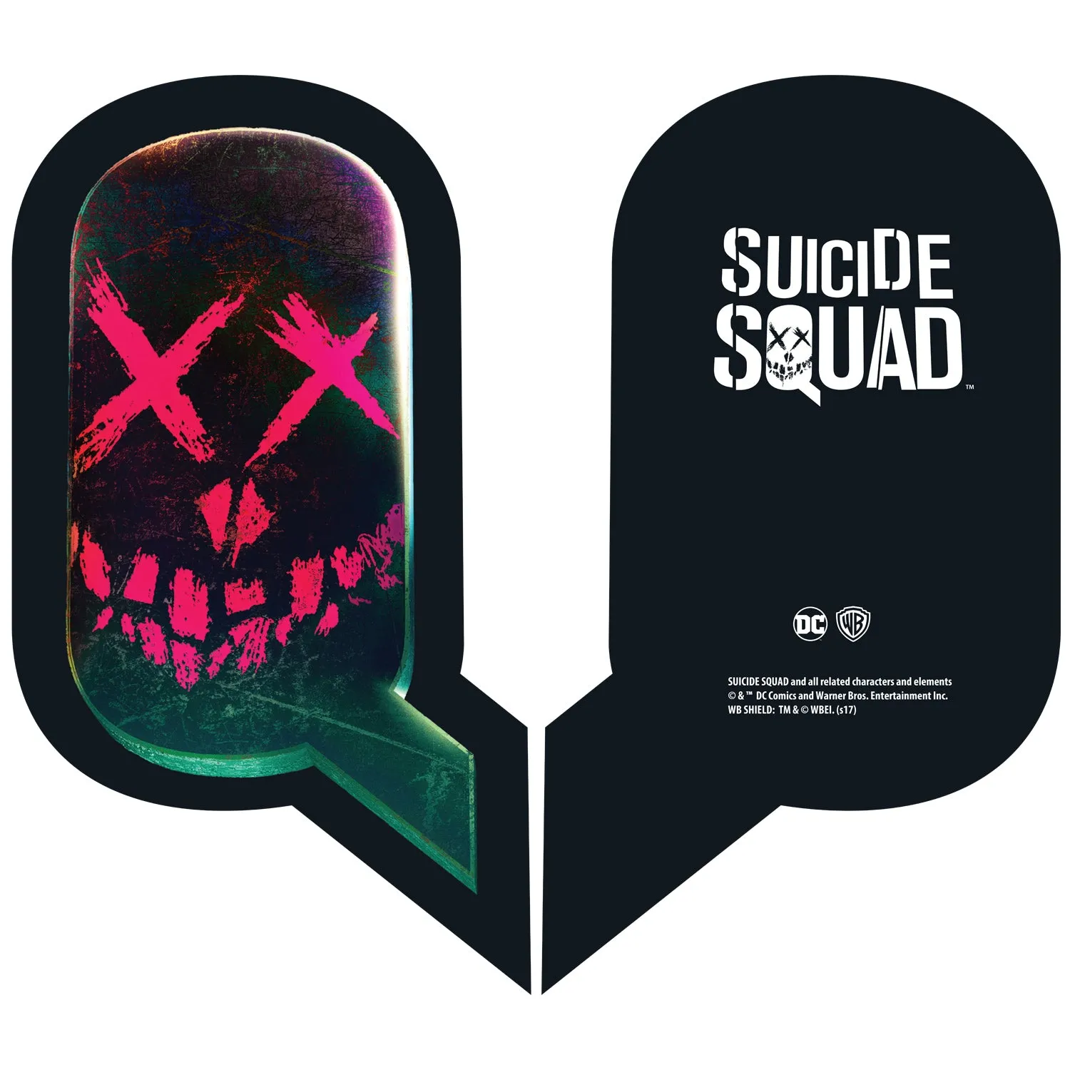 DC Suicide Squad Logo Bomb Official Men's T-shirt (White)