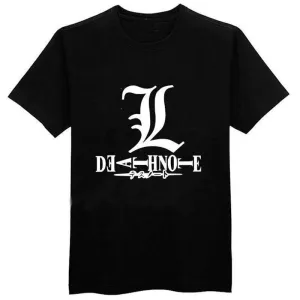 Death Note detective IL T-shirt