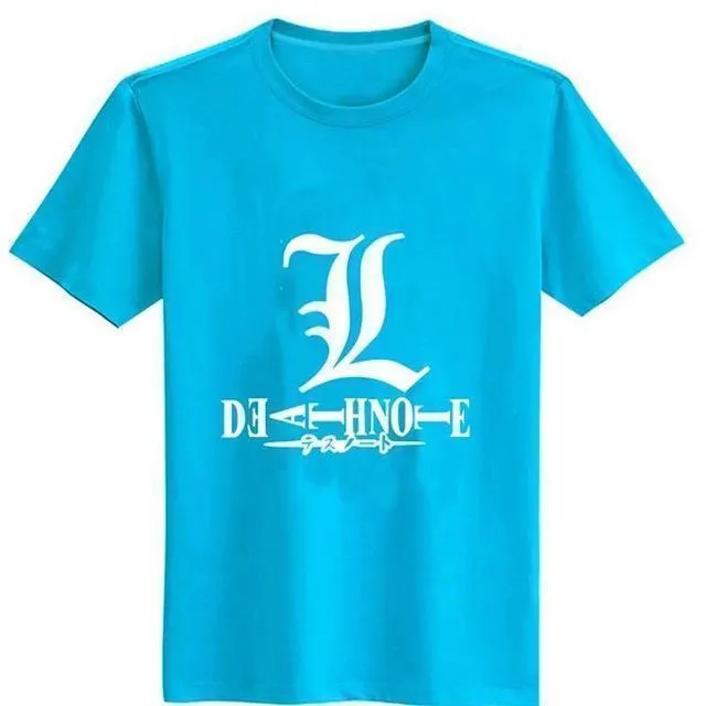 Death Note detective IL T-shirt