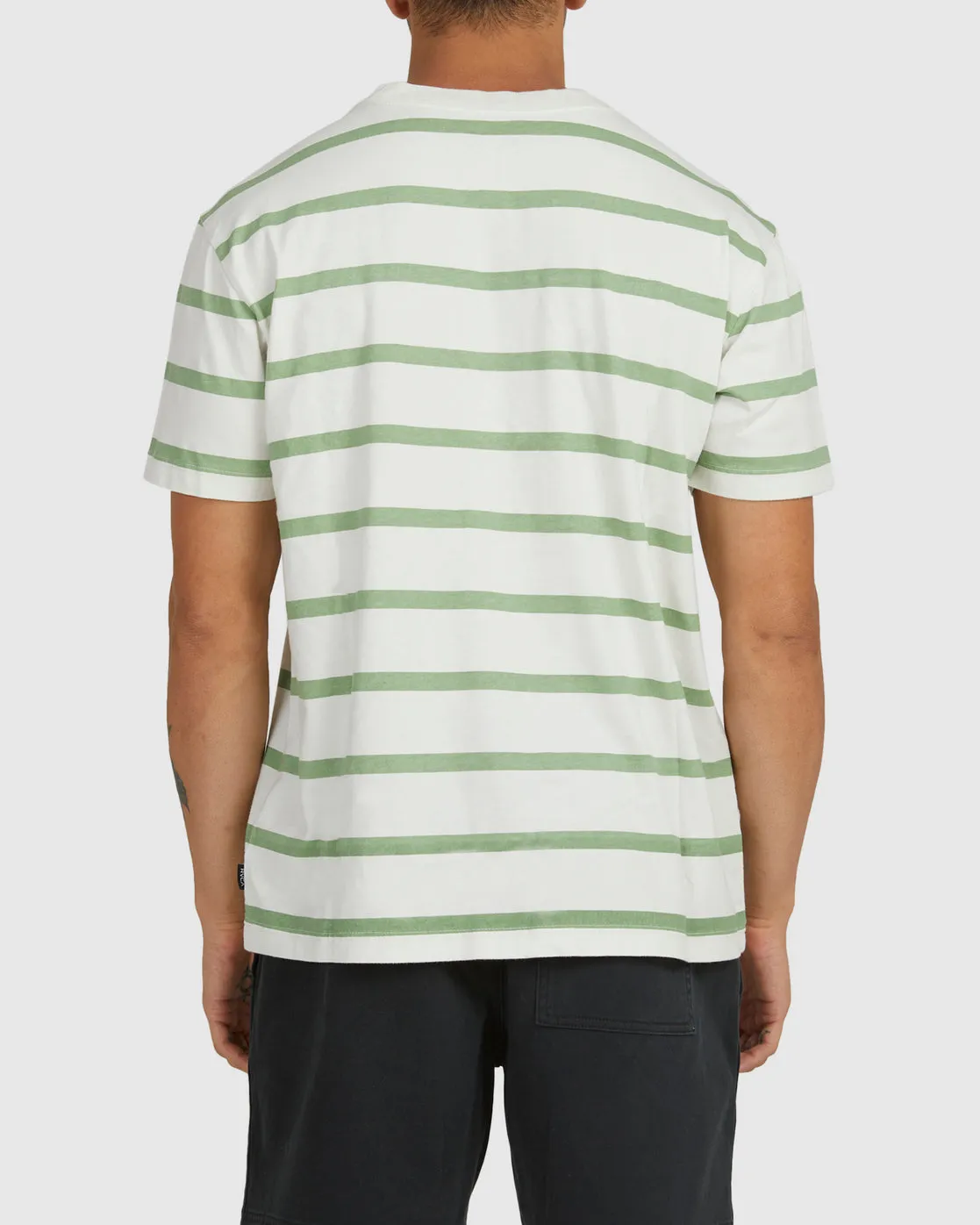 DEL RAY STRIPE SS TEE