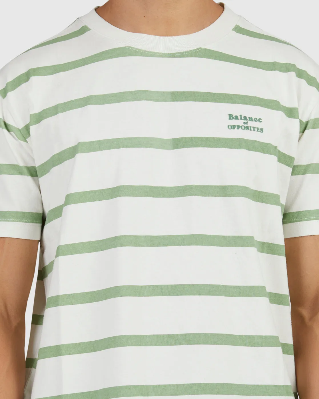 DEL RAY STRIPE SS TEE