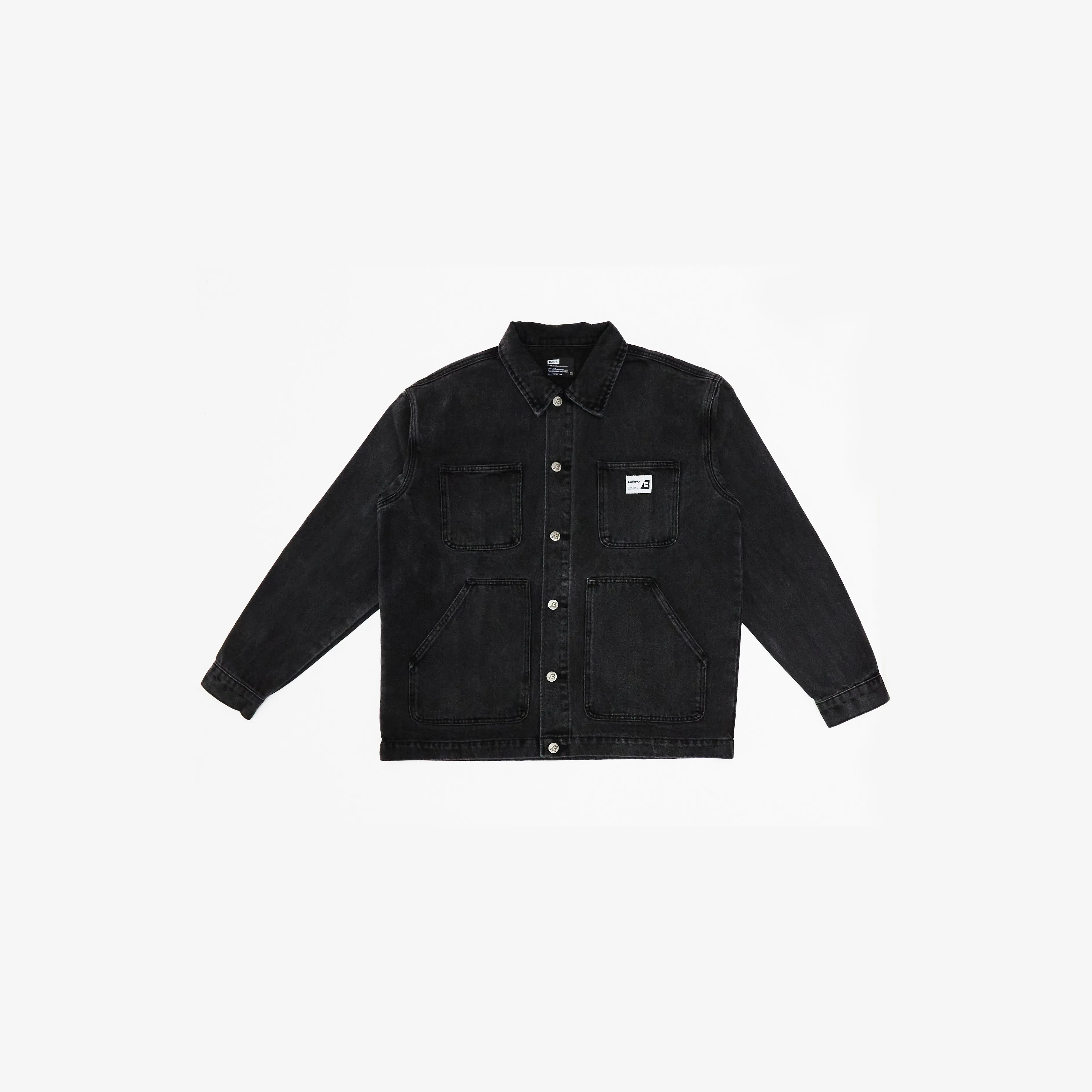 DENIM JACKET FOUR BLACK