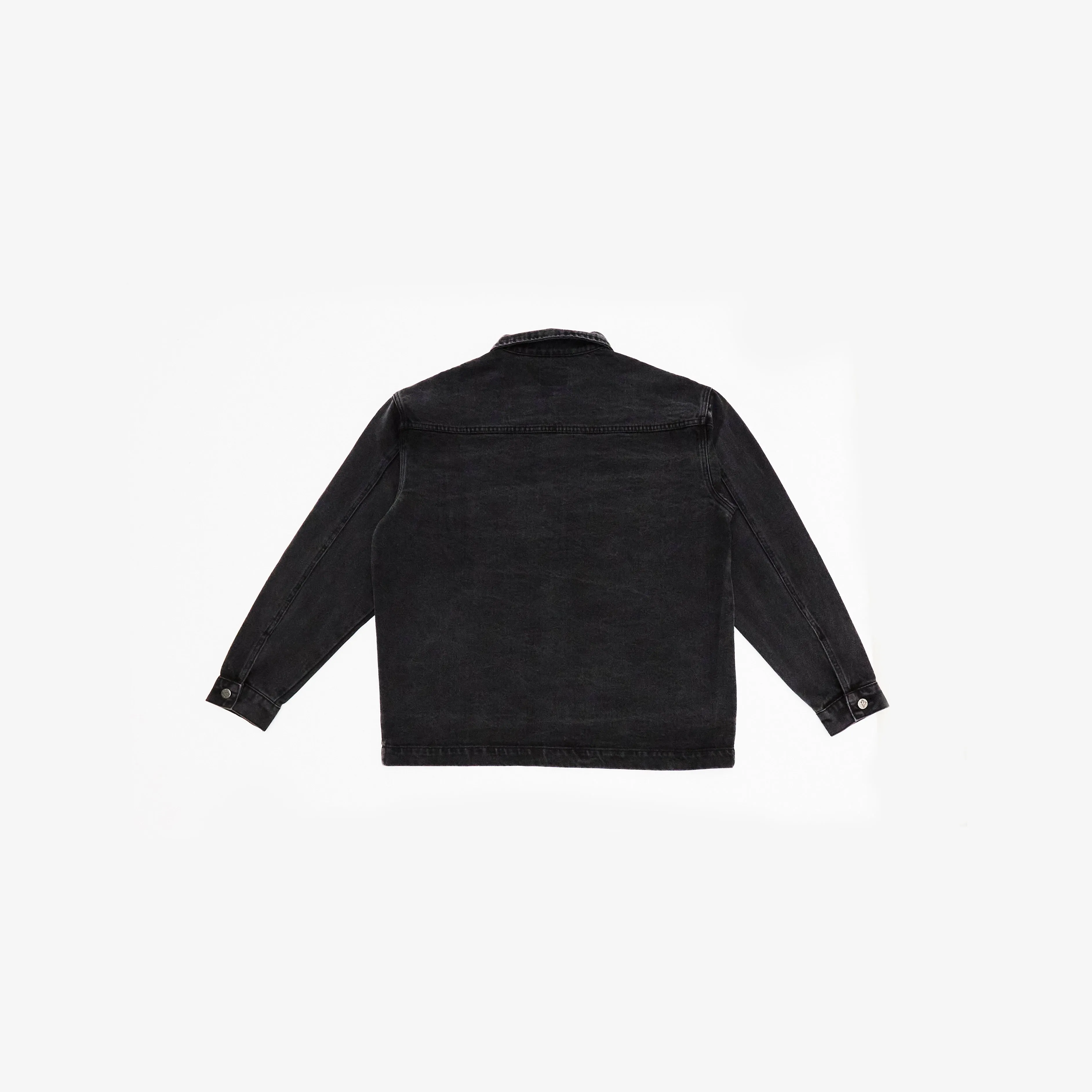 DENIM JACKET FOUR BLACK