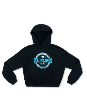 DR Checkered Crop Hoodie