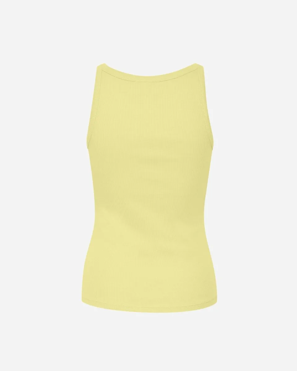 Drew GZ Top - Pastel Yellow