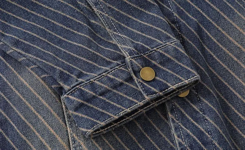 Durable and Comfortable Denim Denim Jacket for a Classic Look