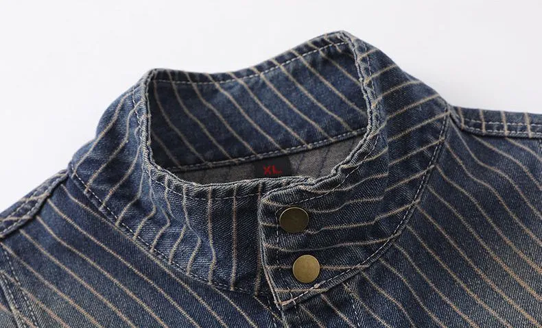 Durable and Comfortable Denim Denim Jacket for a Classic Look