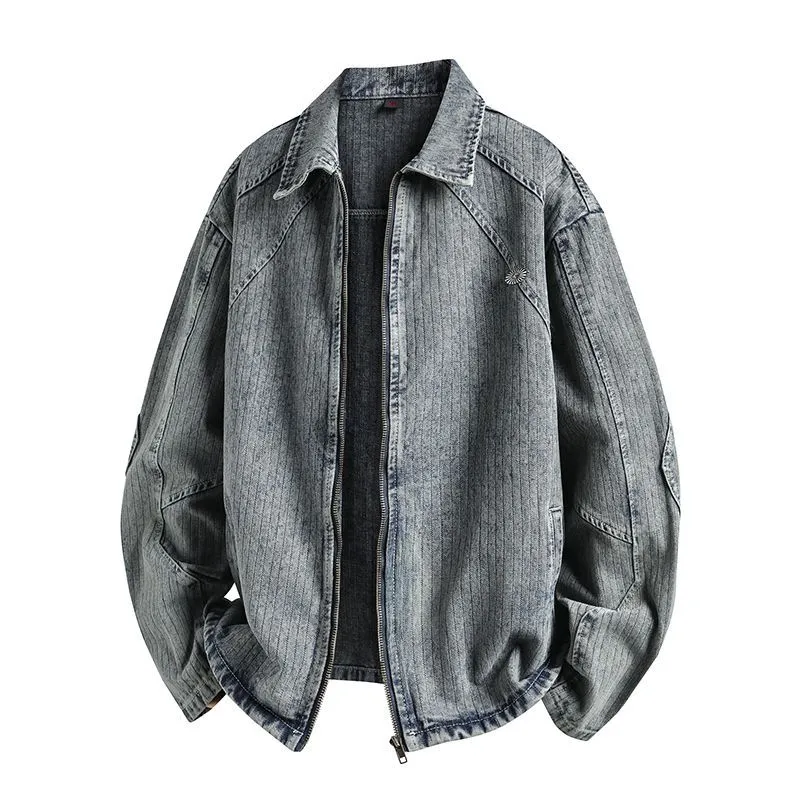 Durable and Stylish Men's Denim Trucker Jacket for Every Occasion