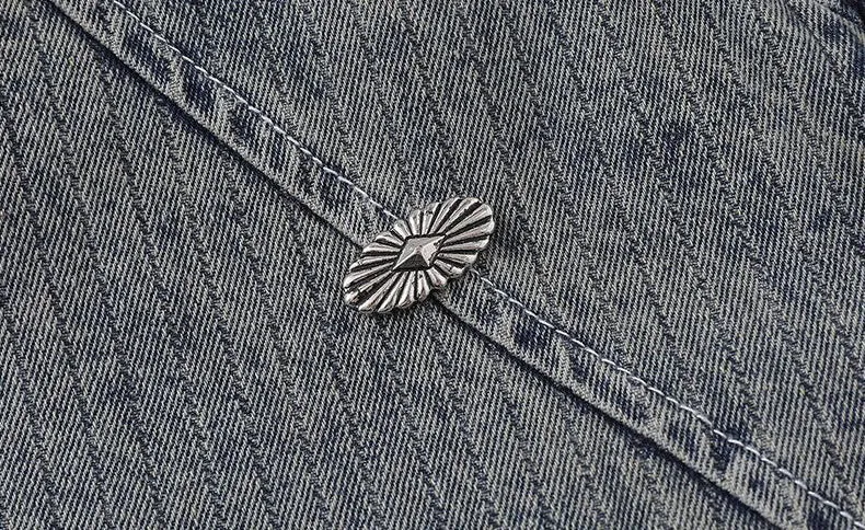 Durable and Stylish Men's Denim Trucker Jacket for Every Occasion