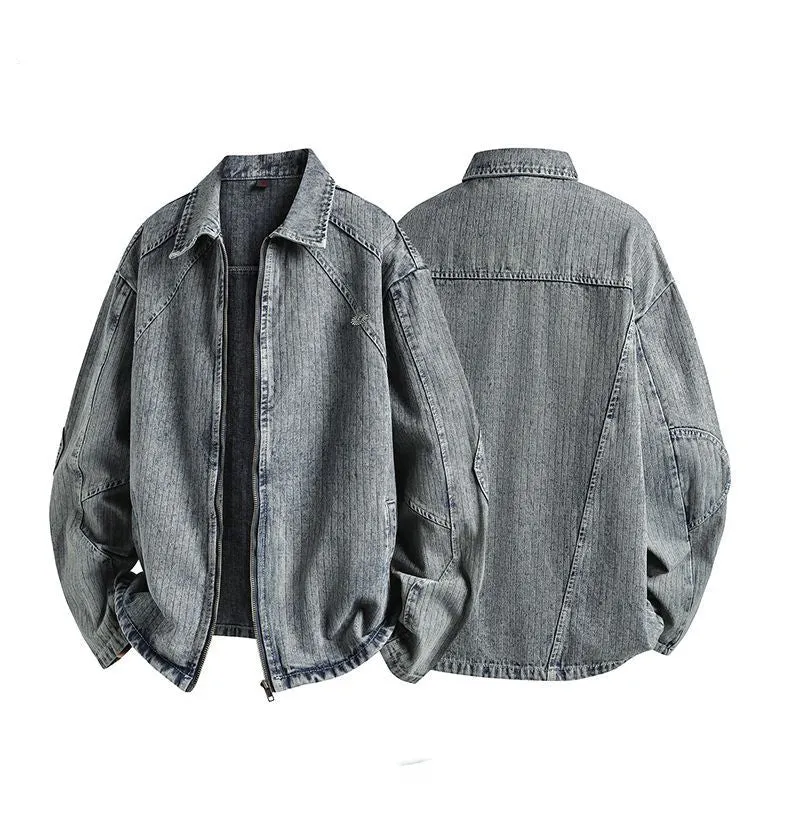 Durable and Stylish Men's Denim Trucker Jacket for Every Occasion