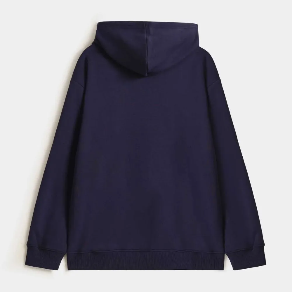 Durable Men's Navy Hoodie for All Seasons