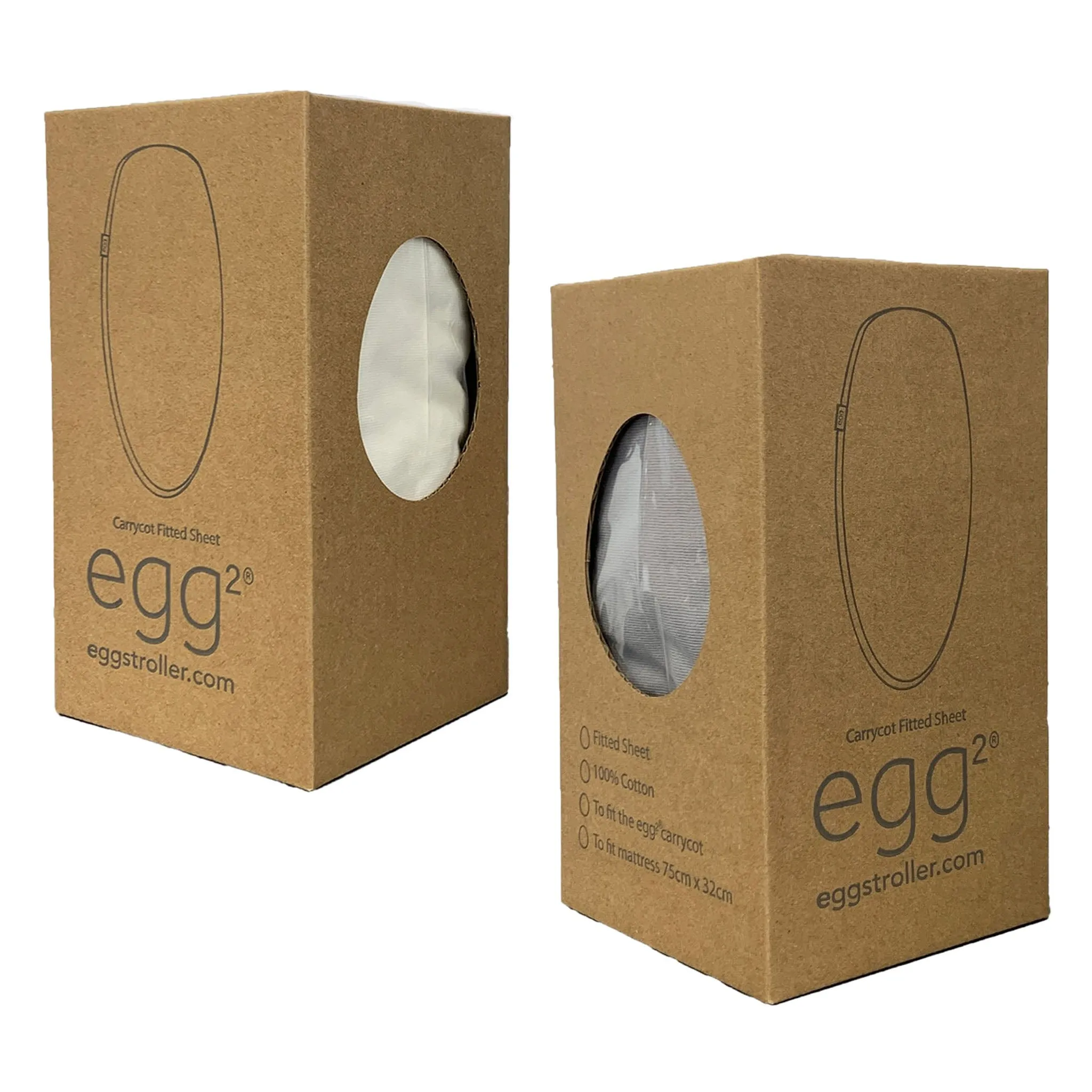 egg2 Carrycot Fitted Sheets