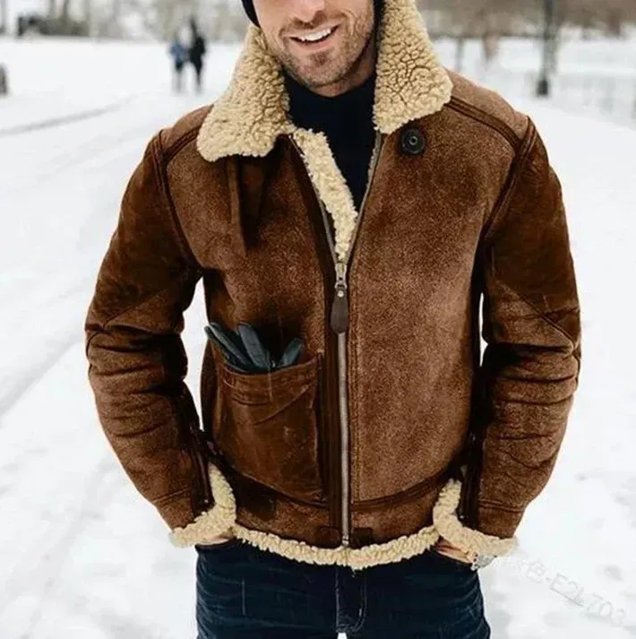 Elegant and durable men's jacket by Platon