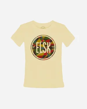 ELSK® LOGO 59 LY WOMEN’S TEE - PALE YELLOW