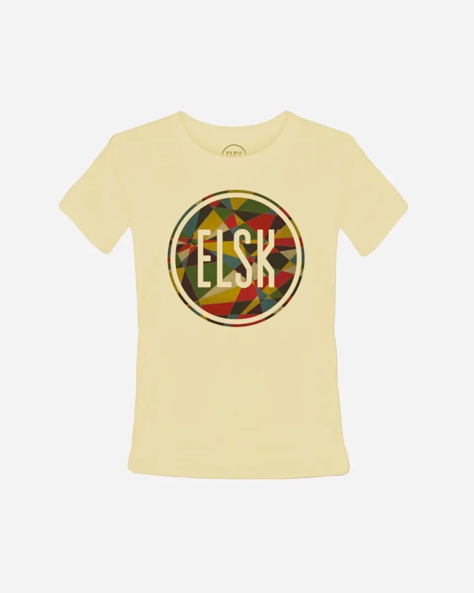 ELSK® LOGO 59 LY WOMEN’S TEE - PALE YELLOW