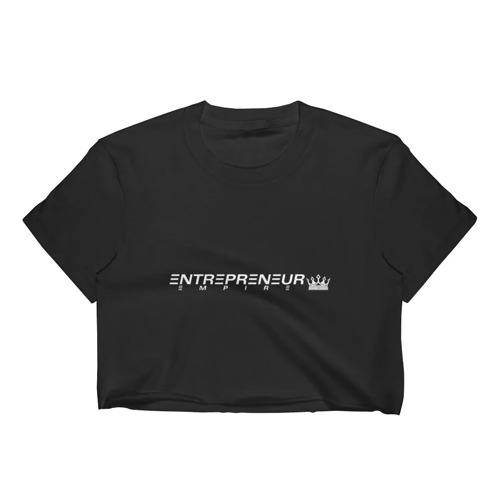 Entrepreneur Empire Women's Crop Top - Black