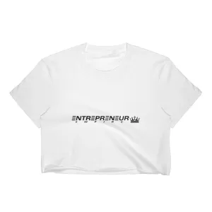 Entrepreneur Empire Women's Crop Top - White
