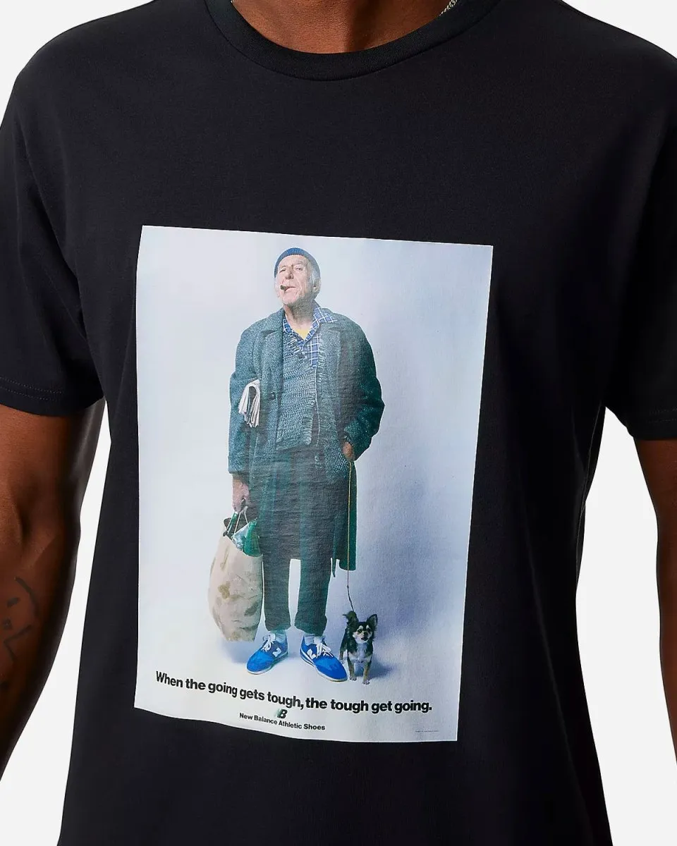 Essentials Grandpa Tee - Black