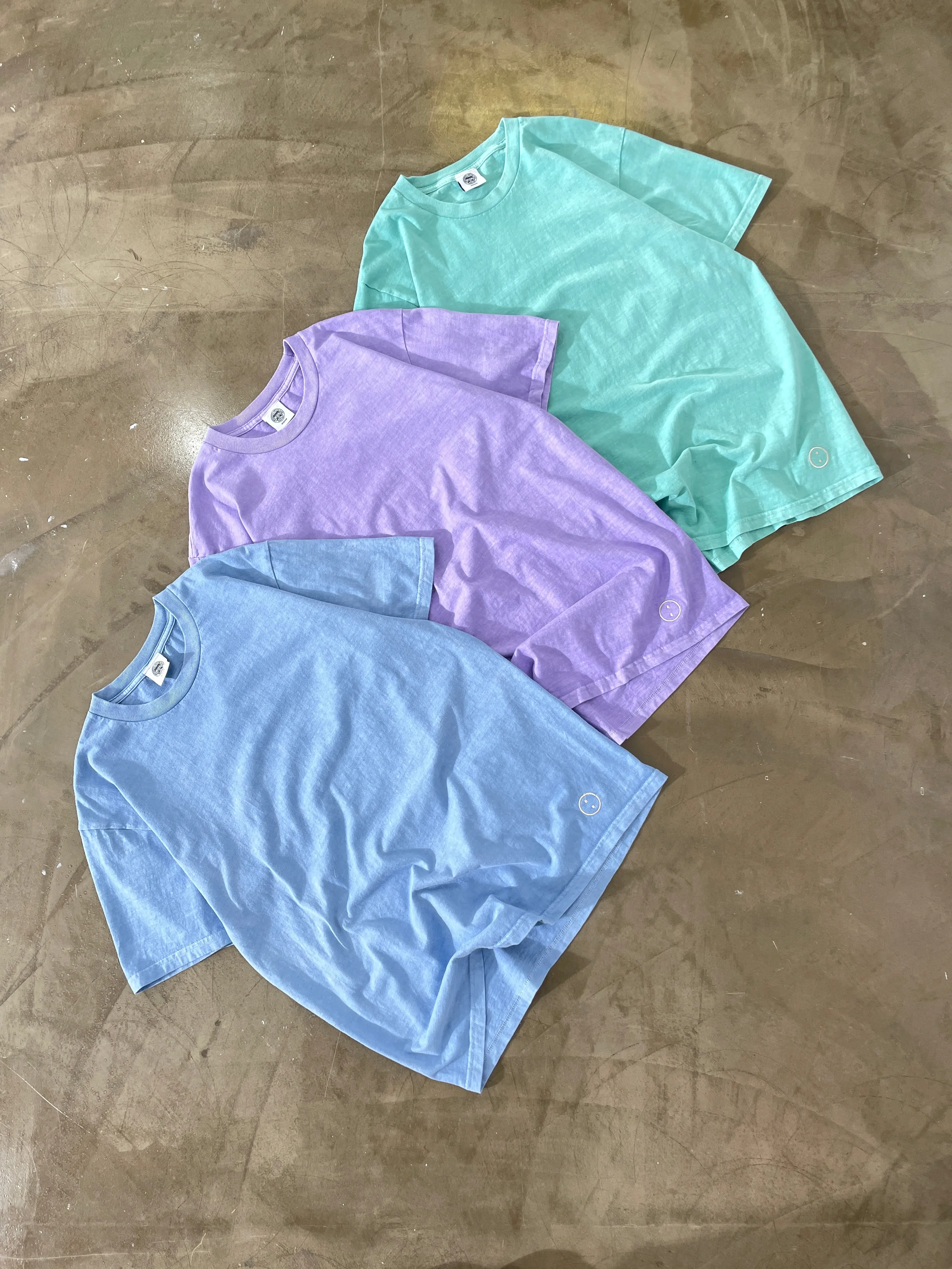 Essentials Vintage Washed Tee - Seafoam