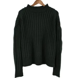 Estelle Chunky Sweater Plus Size US 2X Jester Jumper Boxy Minimalist Grunge Mock