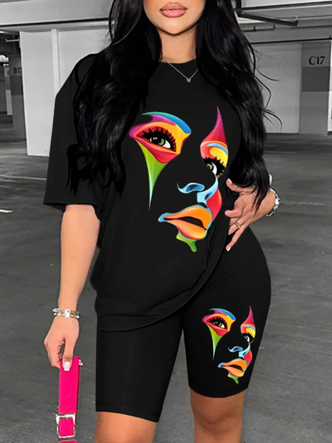 Fashion casual sports set 2-piece women's clothing