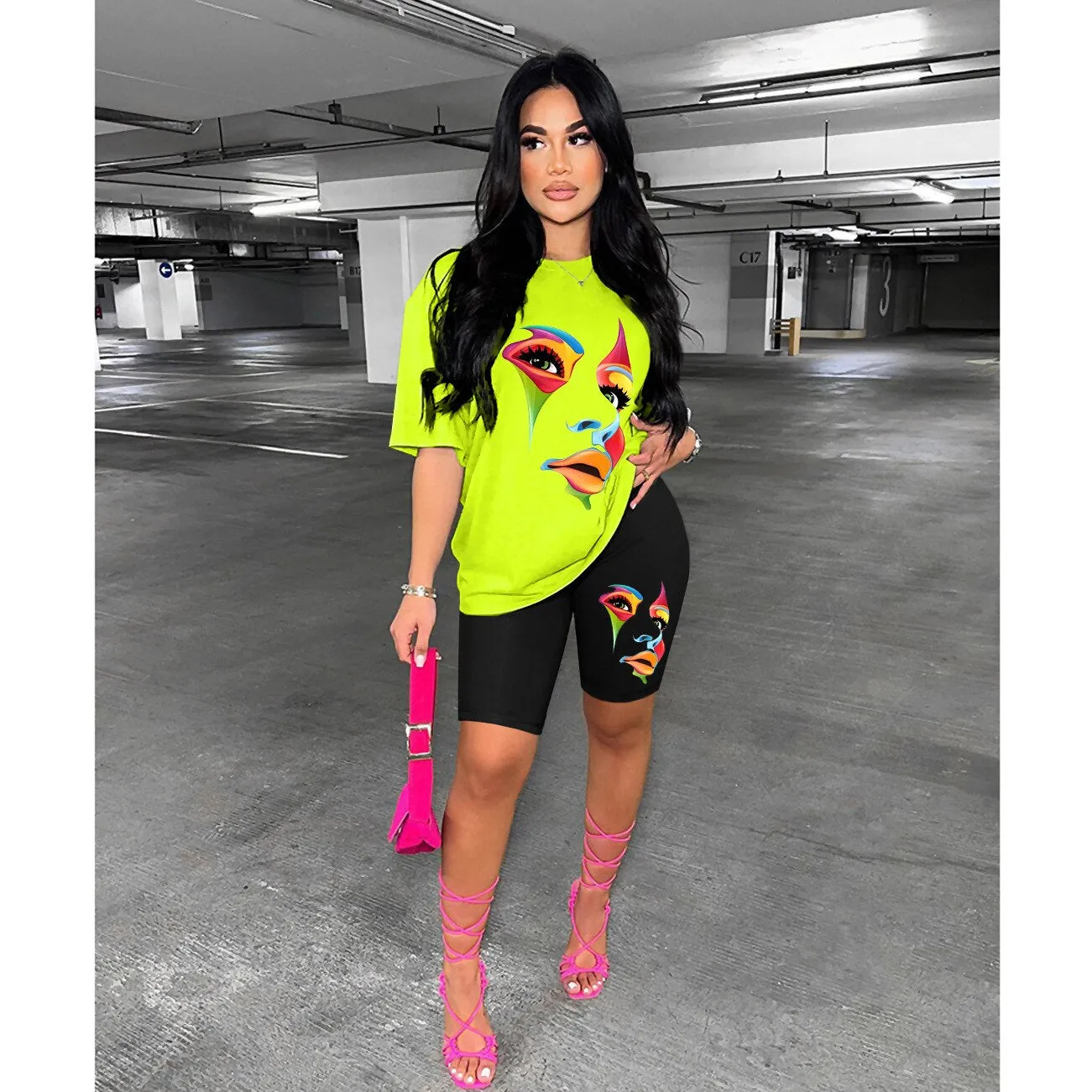 Fashion casual sports set 2-piece women's clothing