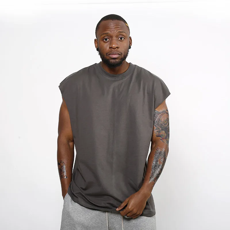 FASHION SLEENEVNESS T-SHIRT