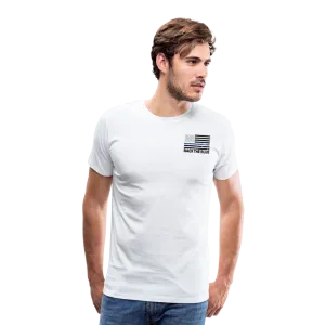 Favorite Police Officer Calls Me Dad Back The Blue Men's Premium T-Shirt (CK4139)