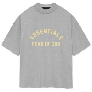 FEAR OF GOD Essentials Kids Heavy Jersey Crewneck T-Shirts