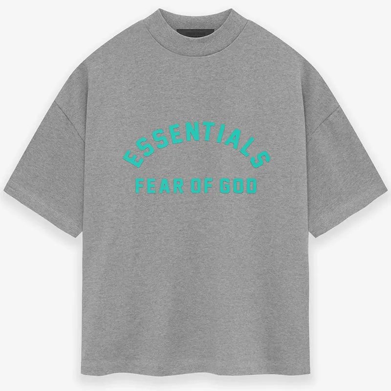 FEAR OF GOD Essentials Kids Heavy Jersey Crewneck T-Shirts