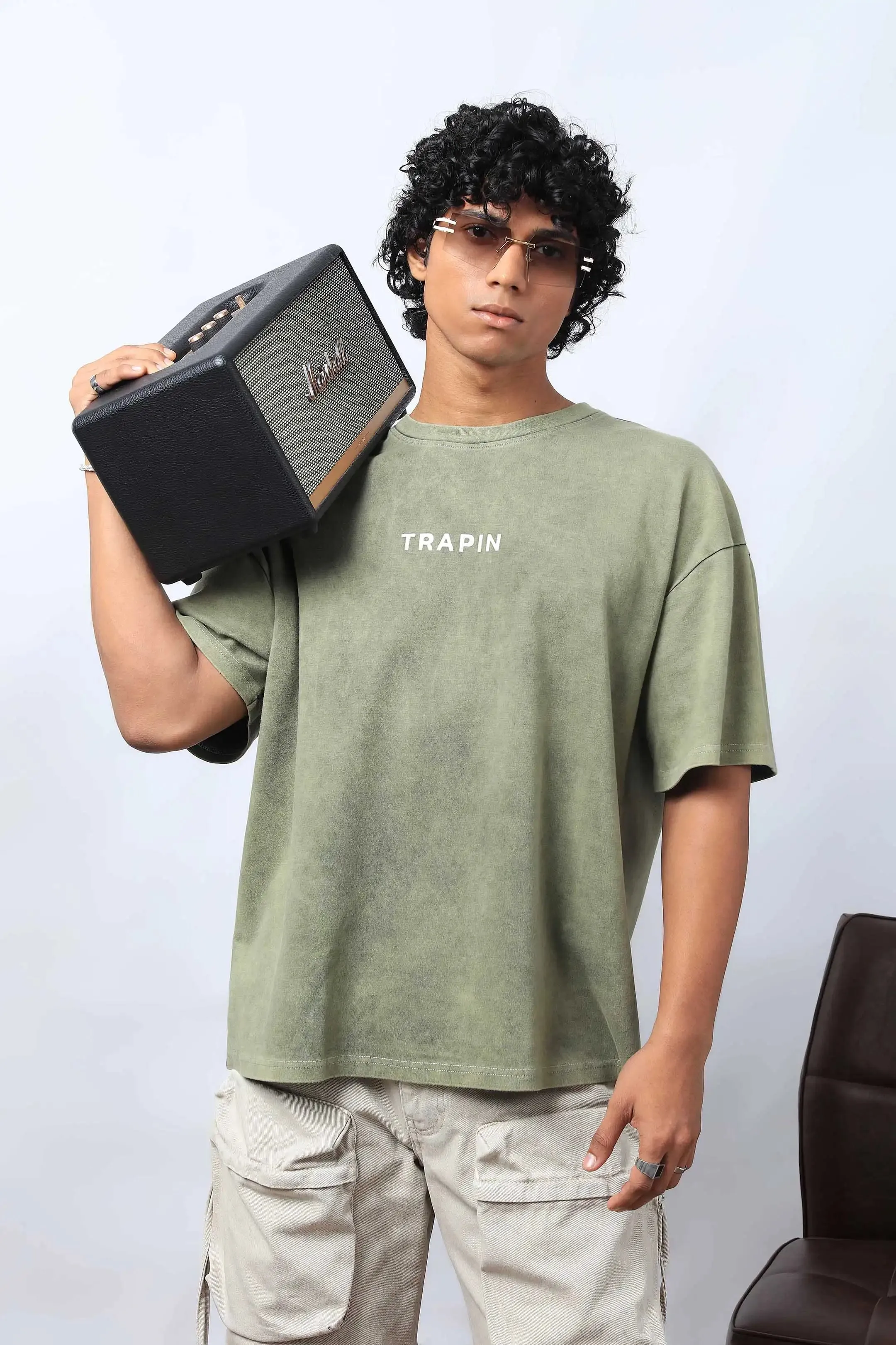 Fern Green Boxy T-Shirt