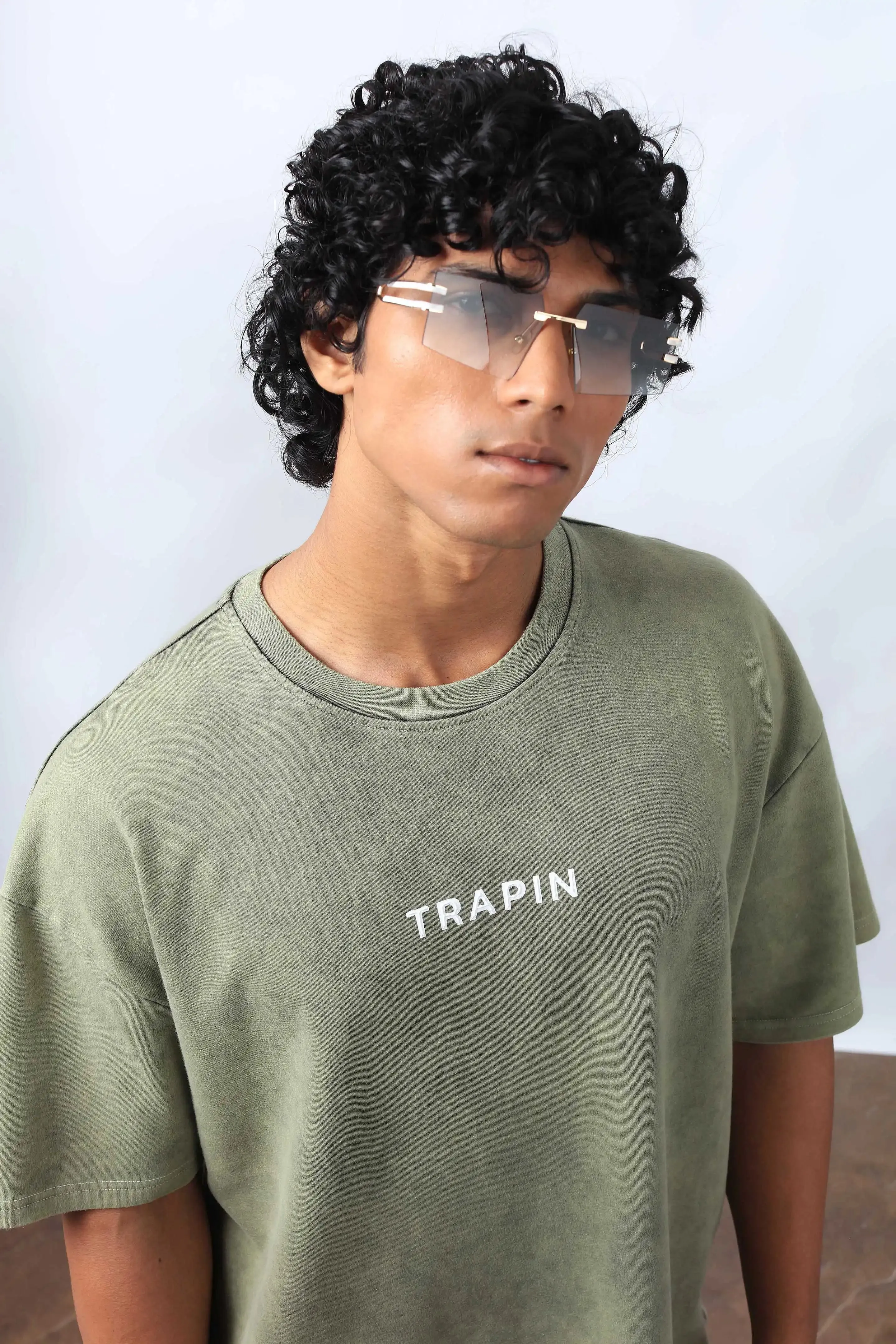 Fern Green Boxy T-Shirt