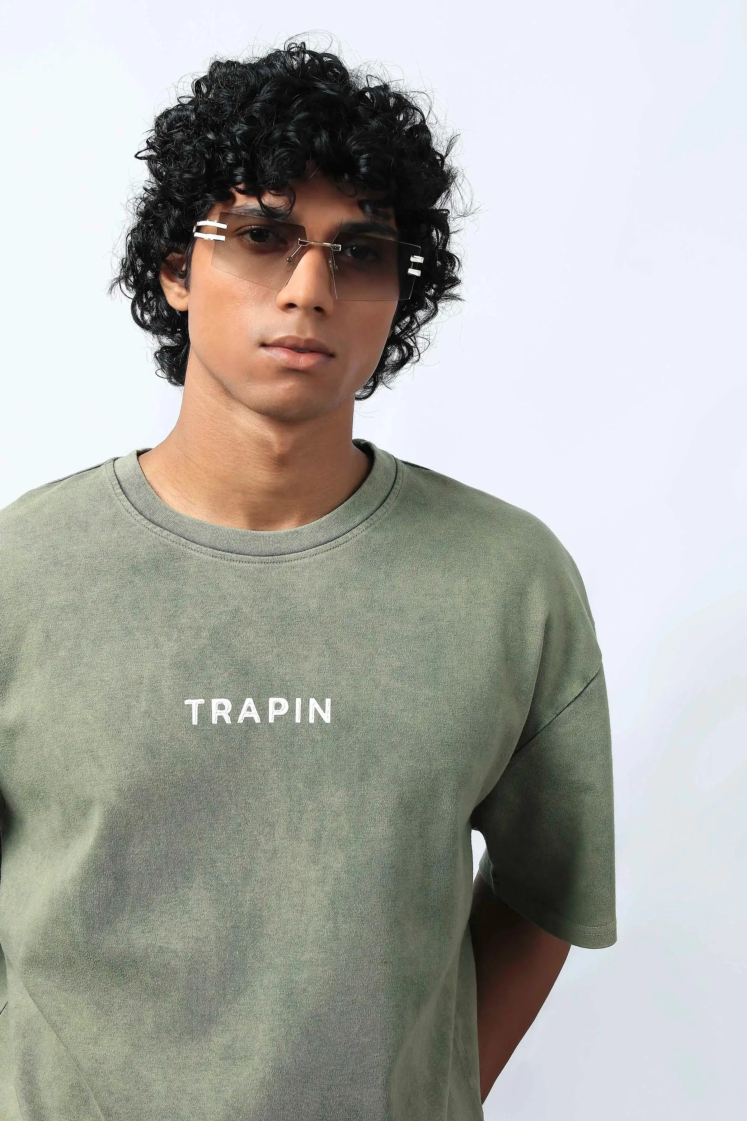 Fern Green Boxy T-Shirt