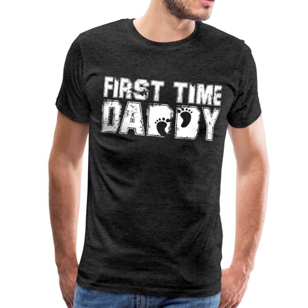 First Time Daddy Men's Premium T-Shirt (CK3590)